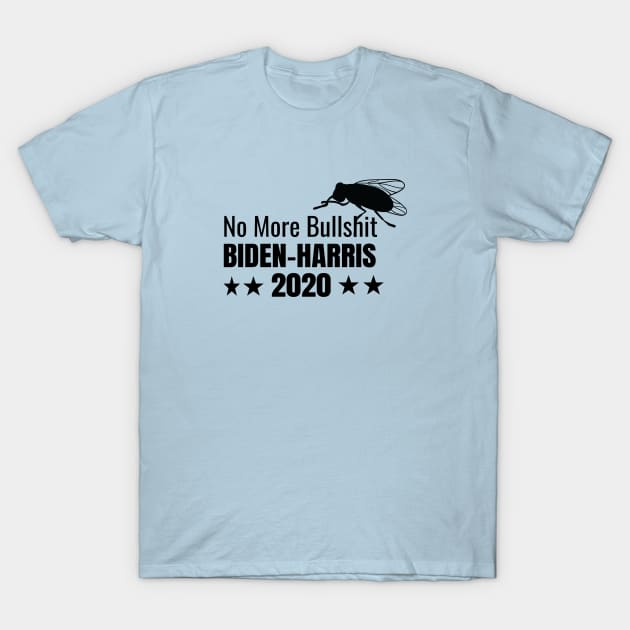 No More Bullshit, Vote Biden Harris 2020 T-Shirt by blueavocado
